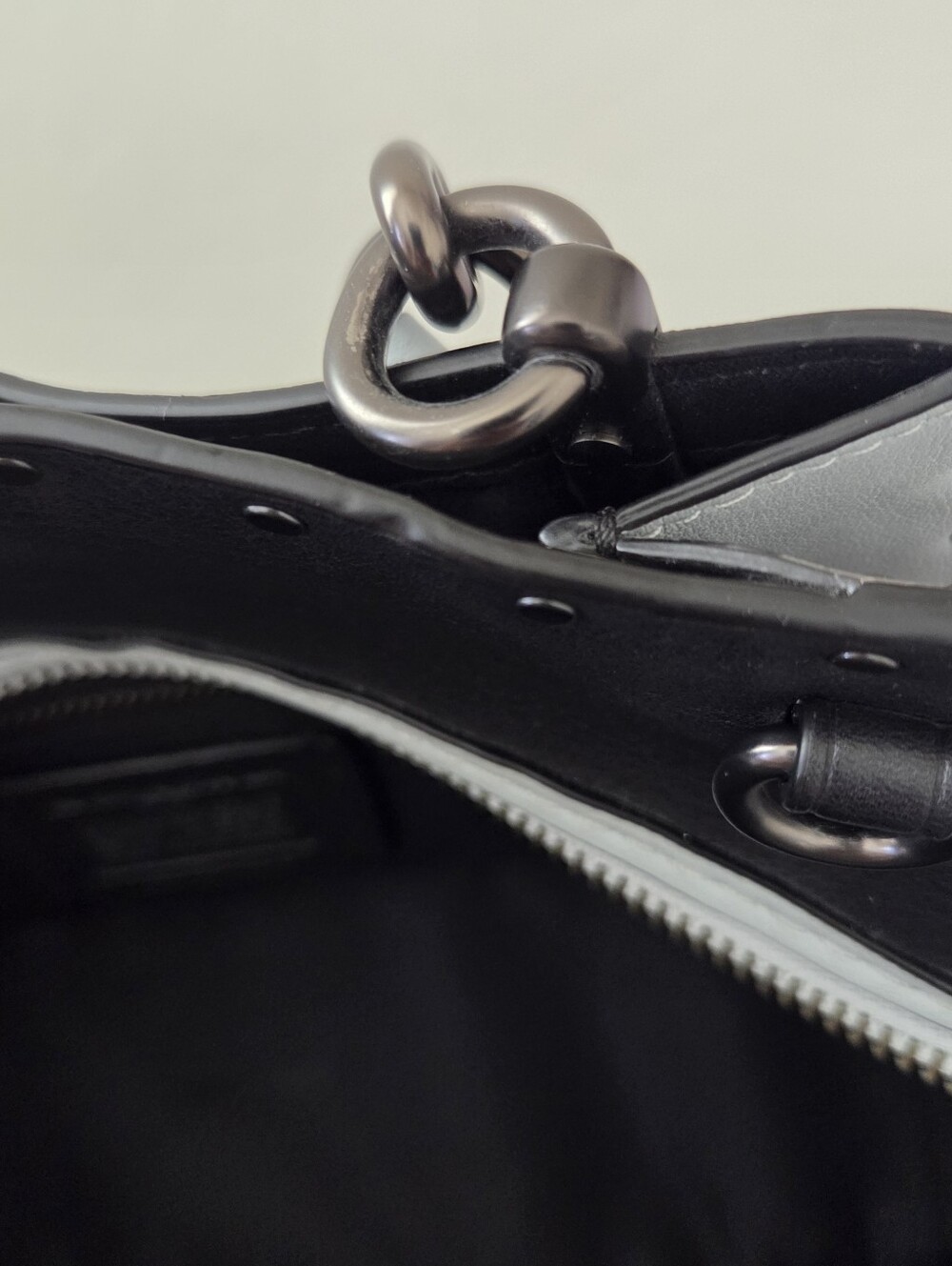 ✨️Coach Dreamer 27 Shoulder Bag Satchel In Colorblock With Rivets - Picture 5 of 12